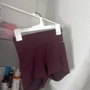 Lululemon In Movement Everlux 2.5" High Rise Burgundy Shorts